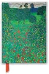 Notatnik A5 linia TW Pole maków Gustav Klimt - Flame Tree