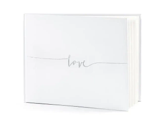 Księga Gości Love 24x18.5cm 22 kartki - PartyDeco