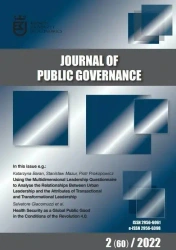 Journal of Public Governance 2/2022 - red. Stanisłam Mazur