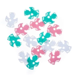 Naklejki z fiulcu pastelowe aniołki 15szt - Dalprint dpCraft