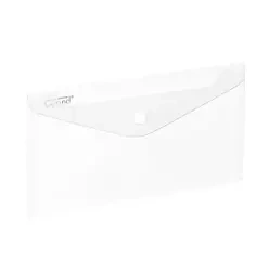 Koperta na zatrzask 225x124mm biała GRAND