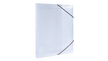 Teczka z gumką A4 PP pudło przezroczysta 2cm - Biurfol