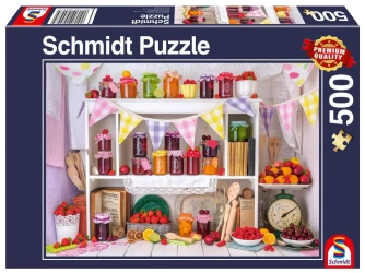 Puzzle 500 PQ Domowe przetwory 111099 - Schmidt Puzzle