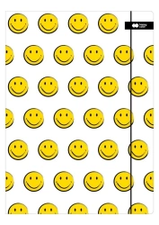 Teczka z gumką A+ Fun biała HAPPY COLOR - GDD