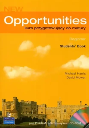 New Opportunities PL Beginner SB + CD OOP - Michael Harris, David Mower, Anna Sikorzyńska