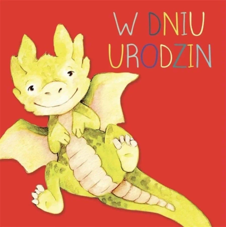 Karnet kwadrat CL4216_PO Urodziny Smok - Clear Creations