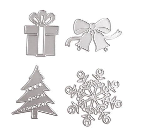 Zestaw wykrojników - Święta 4szt - Dalprint