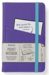 Bookaroo Notatnik Journal Pocket A6 - Fioletowy - IF