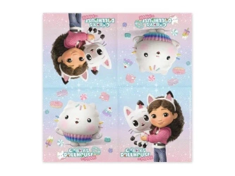 Serwetki Koci Domek Gabi 33x33cm 20szt - PartyDeco