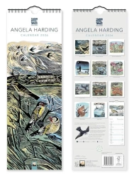 Kalendarz 2026 ścienny paskowy Angela Harding - Flame Tree