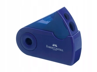 Temperówka podwójna, z pojemnikiem Faber-Castell Odcienie czerwieni