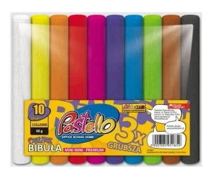 Bibuła marszczona mini mini 12x200cm 10 kolorów - Alfa Pastello