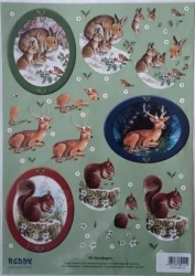 Arkusz do techniki 3D sztancowany 29,7x21cm - Galeria Hobby