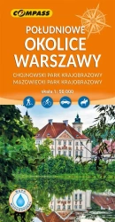 Mapa - Południowe okolice Warszawy 1:50 000 - praca zbiorowa