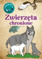Kolorowanka Zwierzęta Chronione - Katarzyna Kopiec - Sekieta