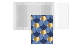 Okładka na dokumenty z dowodem rej. art deco - Biurfol