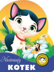 Nieśmiały kotek wykrojnik - opracowanie zbiorowe
