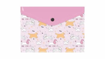 Teczka koperta A5 pp z nadrukiem puppies - BIURFOL