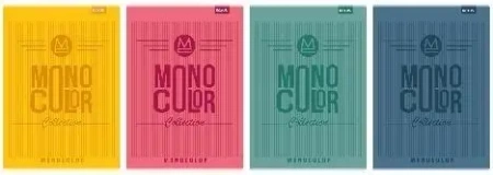 Zeszyt A5/60K linia Monocolor (5szt) - Beniamin