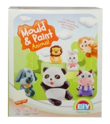 Zestaw kreatywny figurki gipsowe do malowania - SWEDE