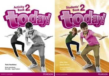 Today! 2 Komplet Pearson - David Todd, Tamzin Thompson, Erika Stiles, Sandy Zervas