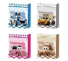 Torebka prezentowa L Pojazdy mix