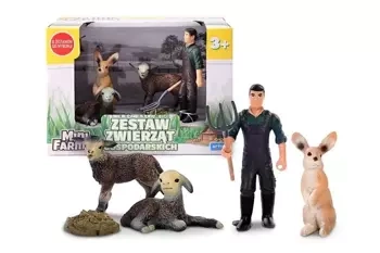 Zestaw Farma - rolnik i owce - Artyk