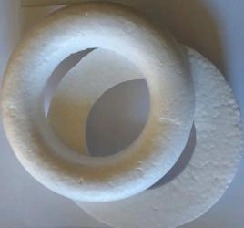 Koło ze styropianu półpłaskie 15cm 2szt - Galeria Hobby