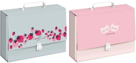 Teczka z rączką C4 5cm Girls mix - INTERDRUK