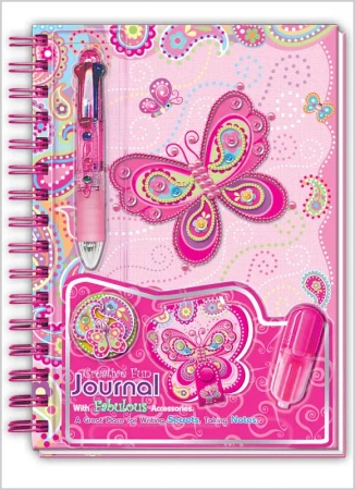 Pecoware Pamiętnik na spirali - Motylki - Pulio