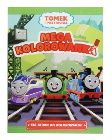 Tomek i Przyjaciele. Mega kolorowanka - Opracowanie zbiorowe