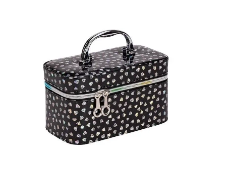 Kuferek S z lusterkiem na zamek 19x11x10cm - ADAR