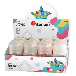 Brokat 4 kolory (12szt) - Titanum