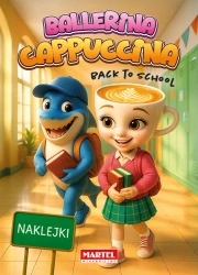 Ballerina Cappuccina back to school z naklejkami - praca zbiorowa