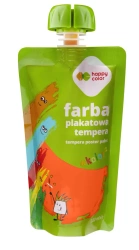 Farba plakatowa tempera 100 ml pomarańczowy Happy Color