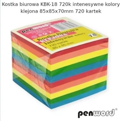Kostka biurowa mix 85x85x70mm 720K - Penword