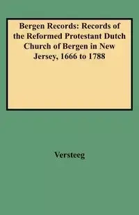 Bergen Records - Versteeg Dingman