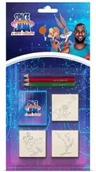 Kosmiczny Mecz - pieczątki 3szt - Multiprint