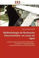 Méthodologie de recherche documentaire - KALENGA NUMBI-N