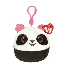 Squishy Beanies Bamboo - panda 8,5cm brelok - TY
