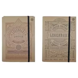 Teczka A4 skrzydłowa z gumką Legendary MIX - Ziemia Obiecana