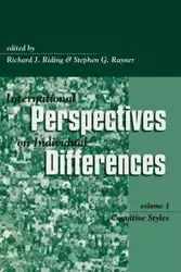 International Perspectives on Individual Differences, Volume 1 - Riding Richard