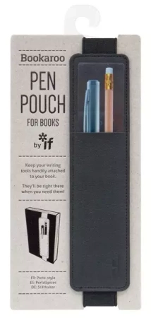 Bookaroo - uchwyt do książki na długopis czarny - IF
