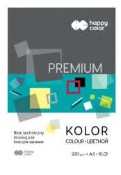 Blok techniczny kolor A3/10K Premium HAPPY COLOR - GDD