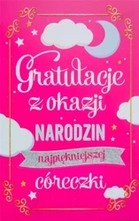 Karnet Narodziny dziewczynka 2K - 086 - YEKU