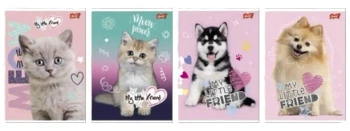 Zeszyt A5/16K linia 2kol My little friend (15szt) - UNIPAP