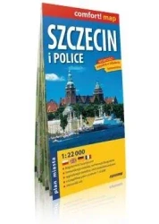 Comfort!map Szczecin i Police 1:22 000 w.2023 - opracowanie zbiorowe
