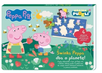 Peppa Pig. Kraina puzzli. Świnka Peppa ... - opracowanie zbiorowe