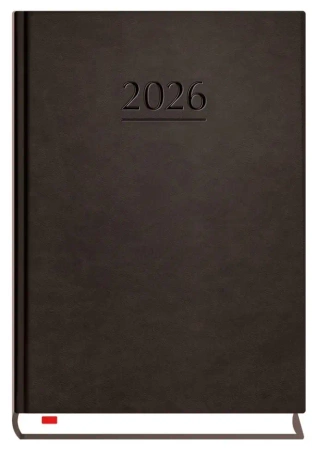 Terminarz 2026 B6 dzienny powszechny czarny - praca zbiorowa
