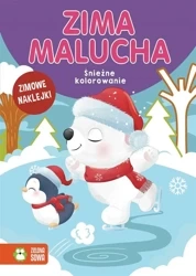 Zima malucha. Śnieżne kolorowanie - Ewelina Protasewicz